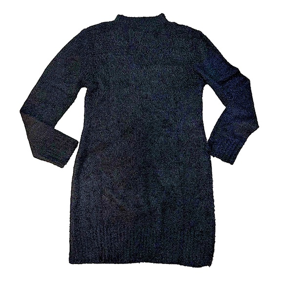 Planet Gold Open ((choker style)) Neckline Sweater Dress Mohair Style XXL Black - Picture 3 of 9